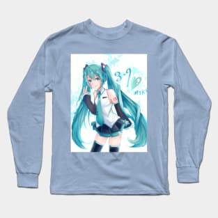 Hatsune Miku 39 Long Sleeve T-Shirt